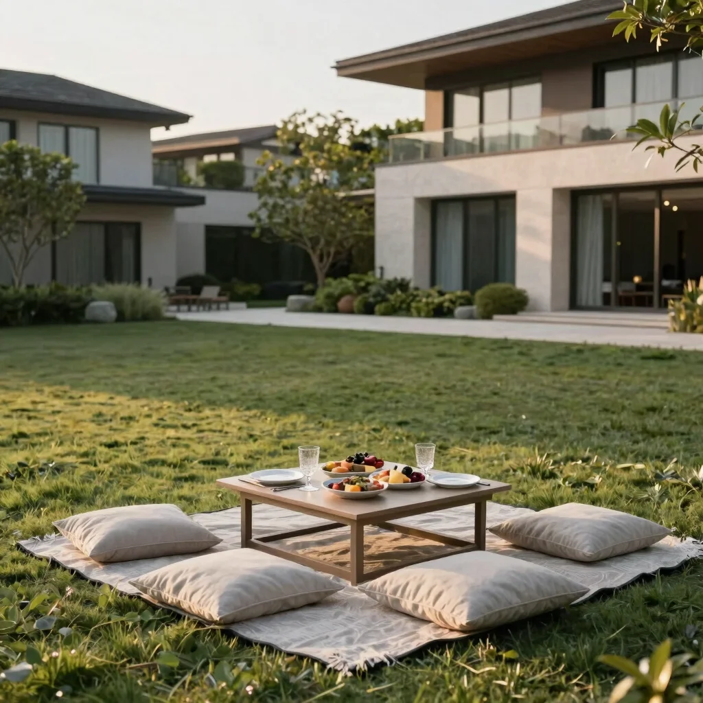 Resort Picnic Setup