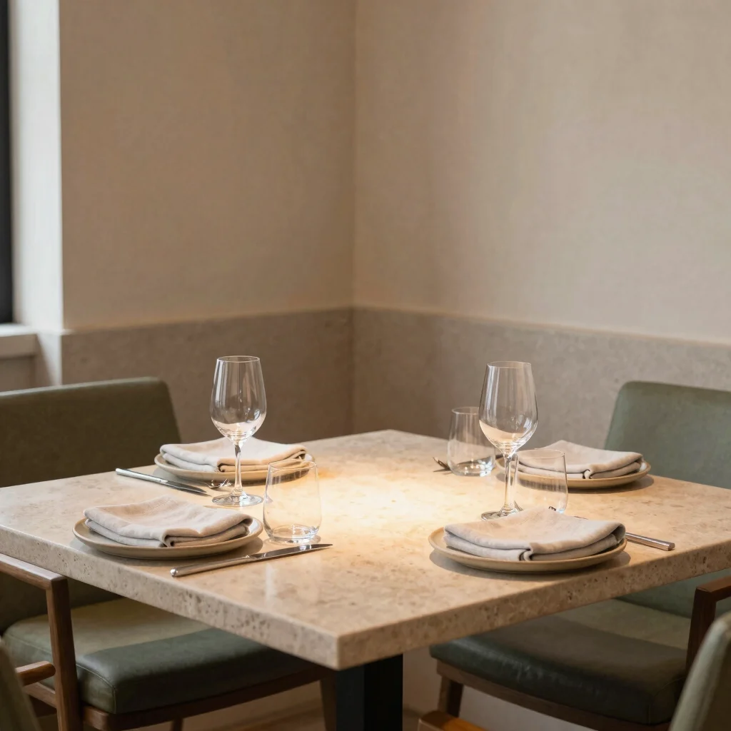 Private Dining Setup